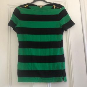 Michael Kors zip shoulder shirt